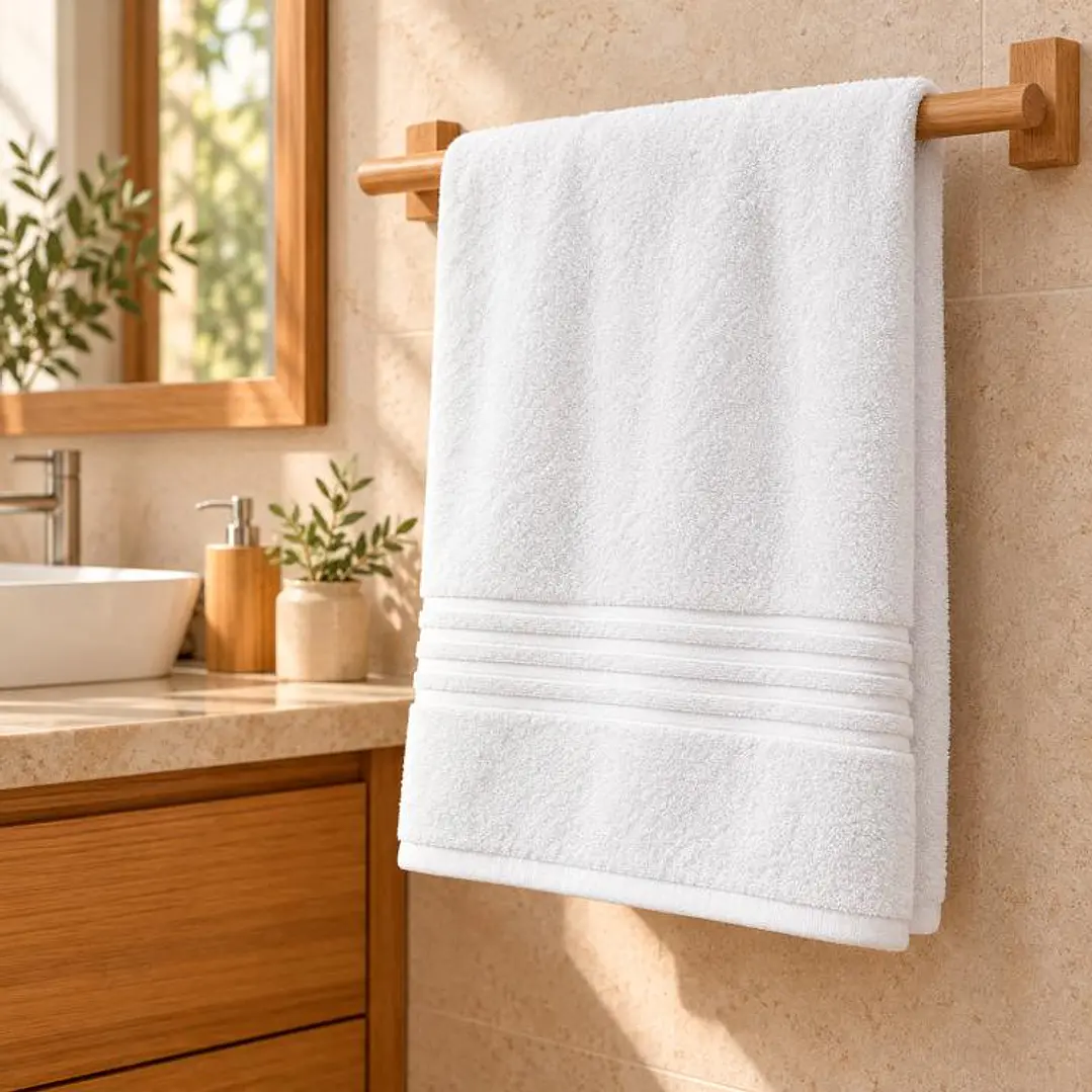 Toallón de Baño Grecco Blanco 1