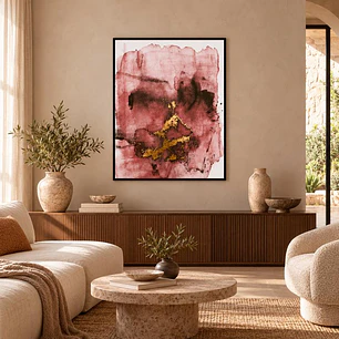 Cuadro Mural Abstracto Boceto Bordo 120X80