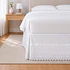 Faldón Broderie Amanda 2 Plazas Blanco