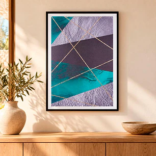 Cuadro Glasgow Luna 50 x 70