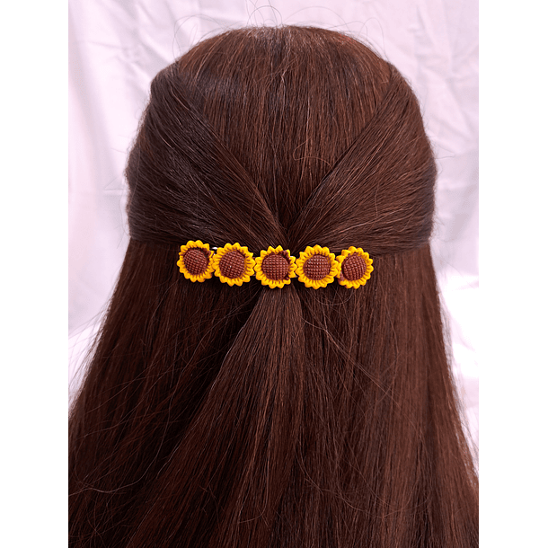 PASADOR Cabello Girasoles 1