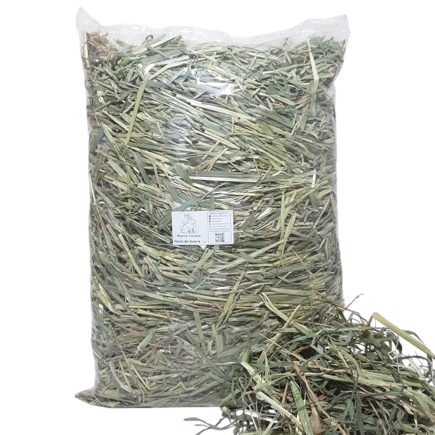 Heno de avena premium para conejos, cuyos y chinchillas | Mamá Conejo 1