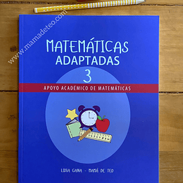 Libro: Matemáticas adaptadas 3