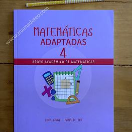 Libro: Matemáticas adaptadas 4