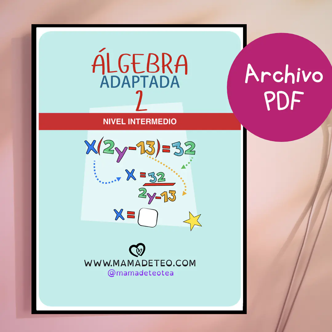 Libro: Álgebra adaptada 2 - Nivel Intermedio (PDF) 1
