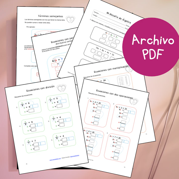 Libro: Álgebra adaptada 2 - Nivel Intermedio (PDF) 2