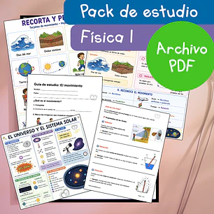 Guías de estudio adaptadas: Física 1
