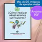 Guía para realizar adaptaciones curriculares 1 (descargable en PDF) - Miniatura 1