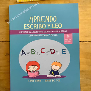 Libro: Aprendo, escribo y leo - 2da Edición ampliada