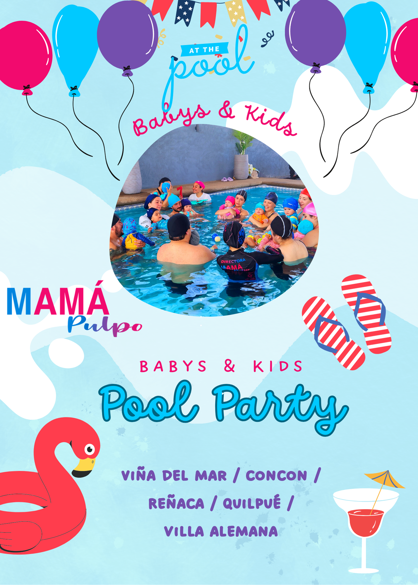 Cumpleaños Pool Party Mp
