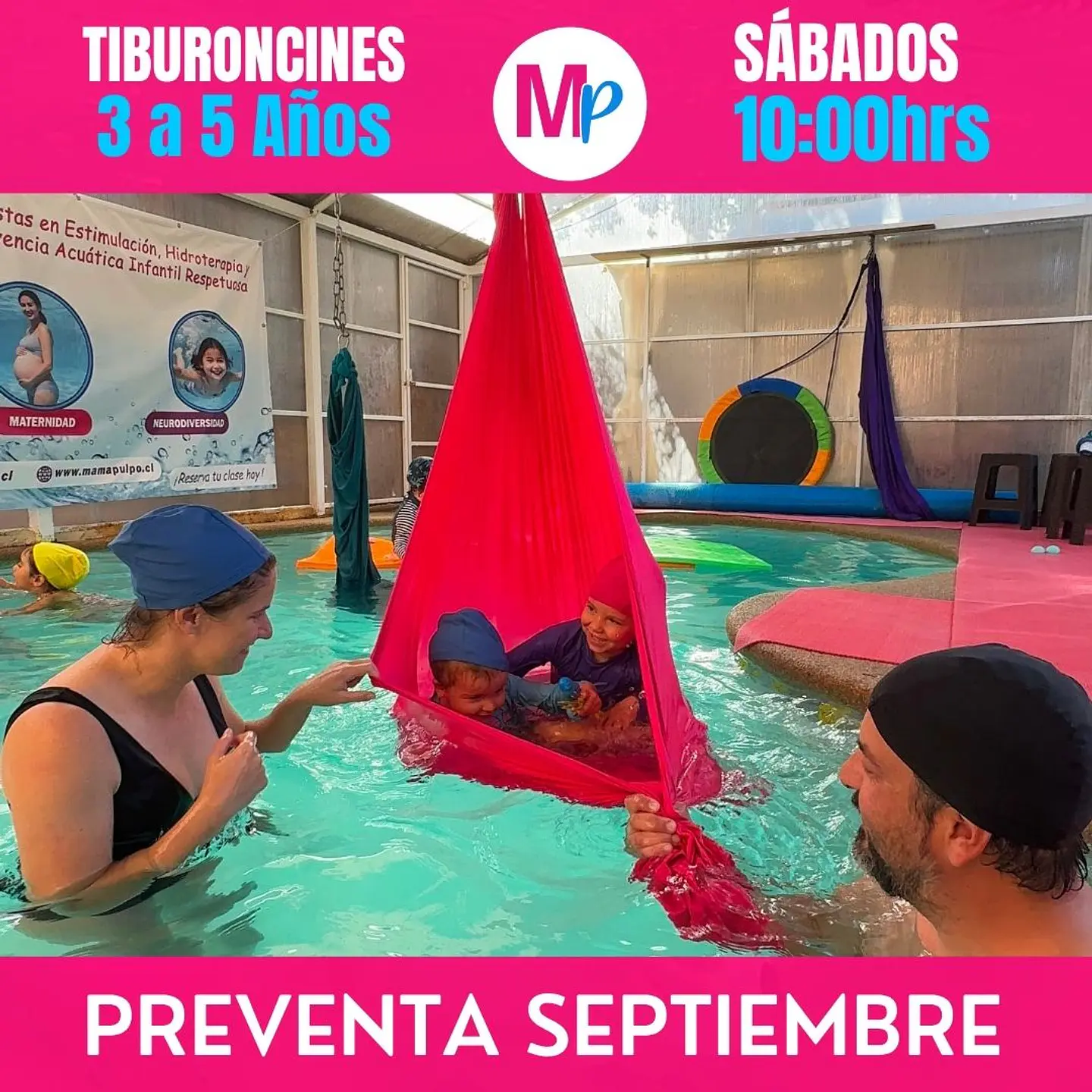 PREVENTA SEPTIEMBRE 3 A 5 AÑOS SABADOS 10:00 TIBURINCINES REÑACA VIÑA DEL MAR 1
