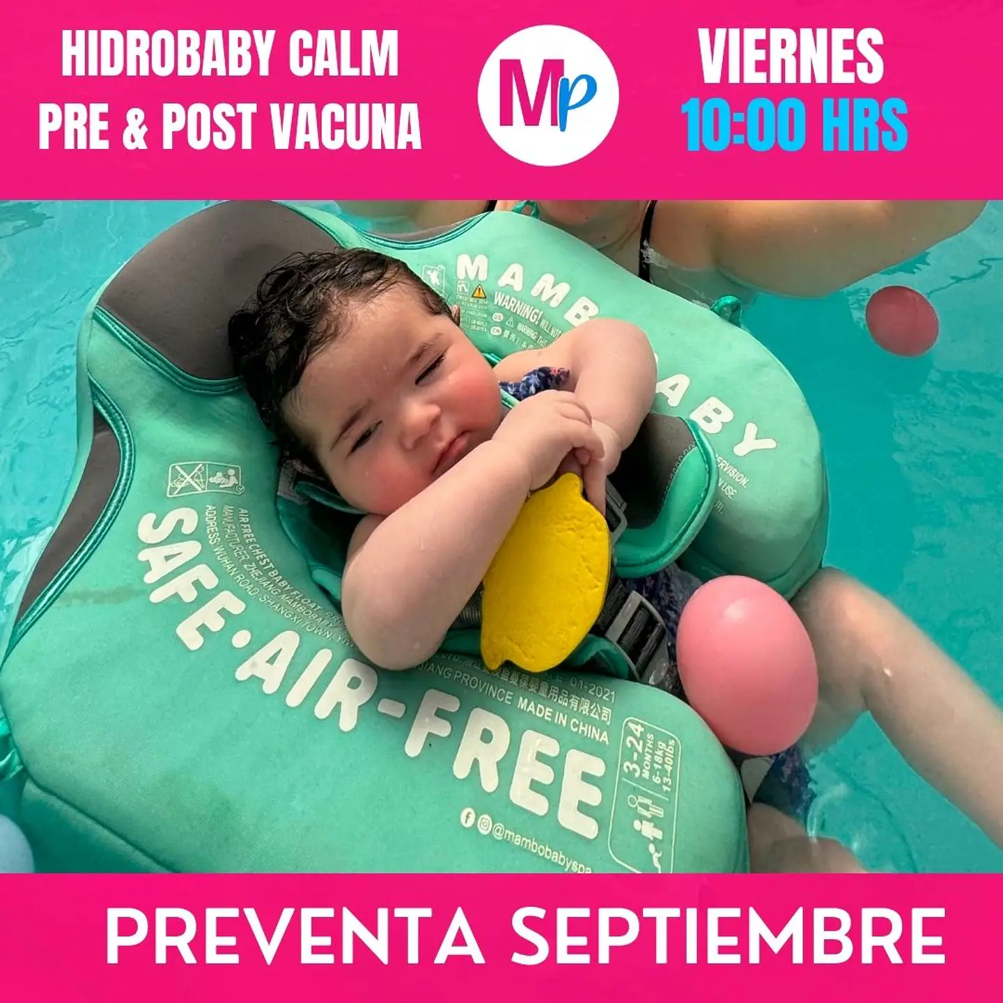 HIDROBABY CALM SPA PRE Y POST VACUNA 1 a 12 MESES  1
