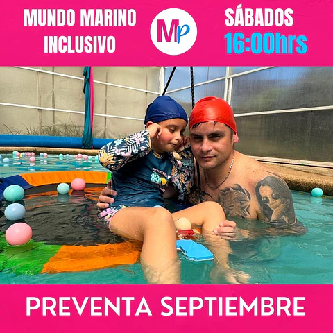 HIDRO TEA Y NATACION ADAPTADA SABADOS 16:00 HRS