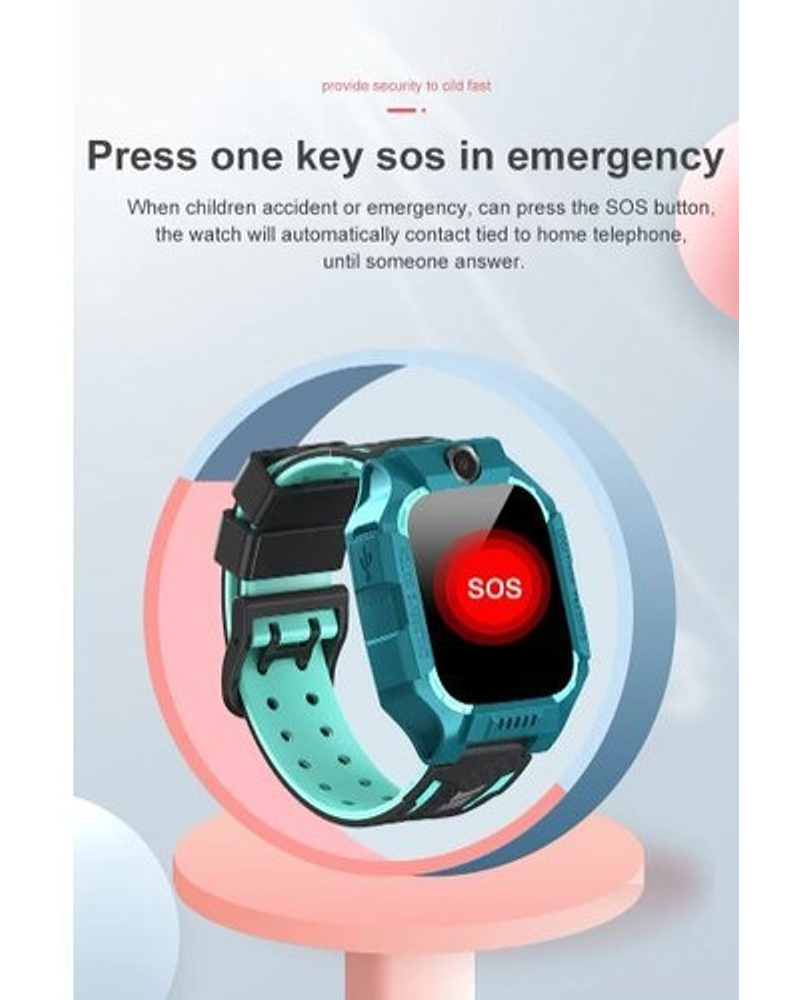 Smartwatch Kids Q19 - Reloj Inteligente 360 Grados-imoo