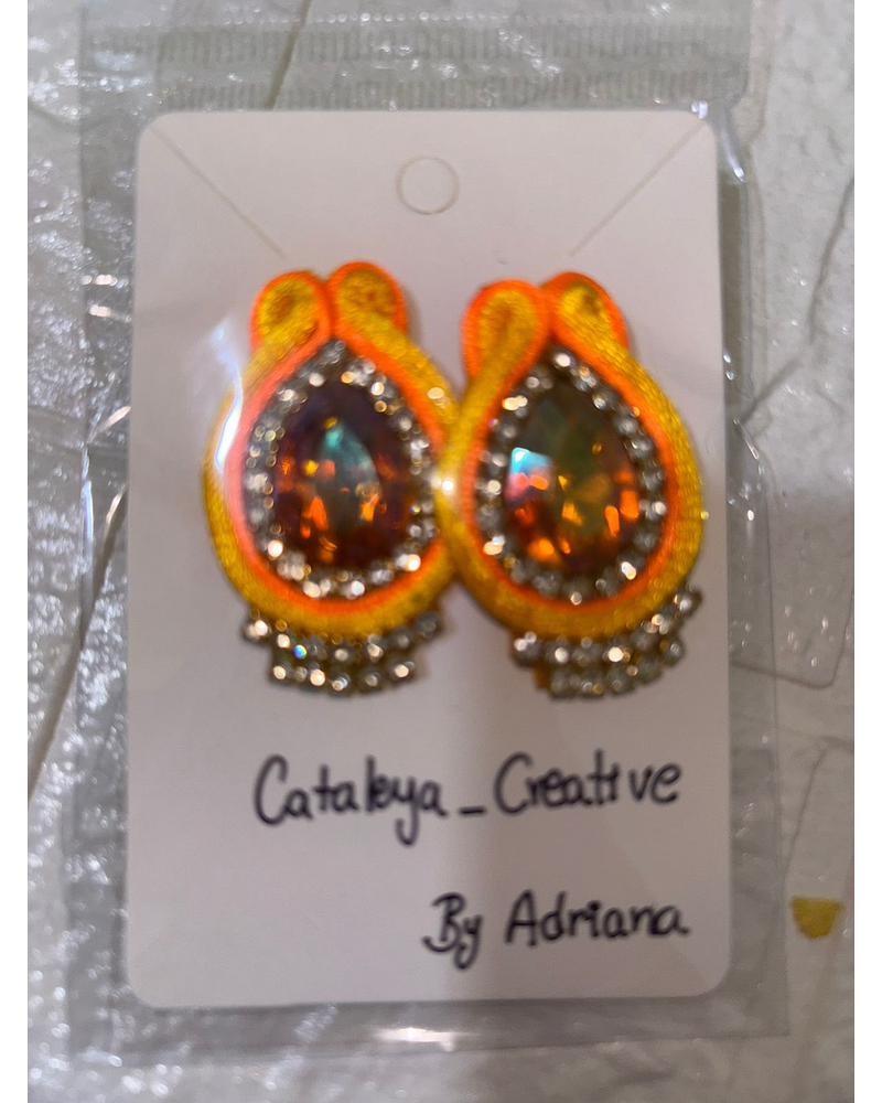 Aretes cataleya-creative