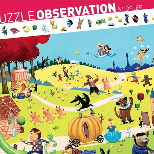 Puzzle Tales observation 54 pcs