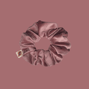 Scrunchie VELVET - cor de rosa