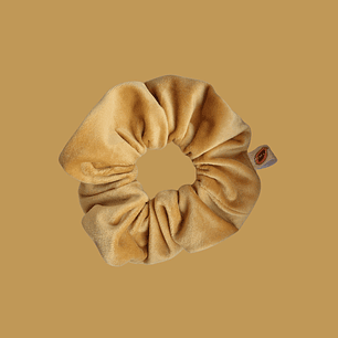 Scrunchie VELVET - amarelo