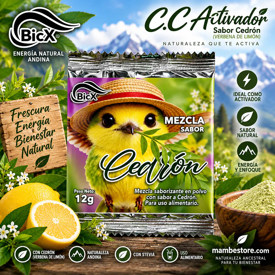 Lemon Verbena Flavor Activator 12 Grams. 1