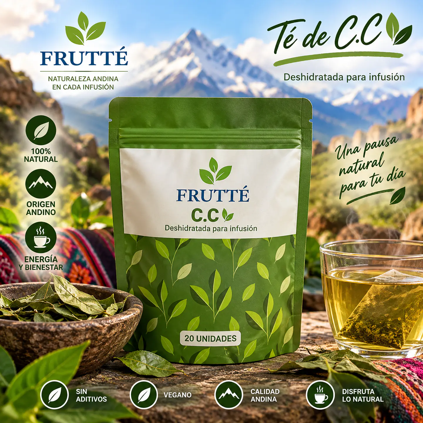 Frutte Andean Tea 20 ct. 1