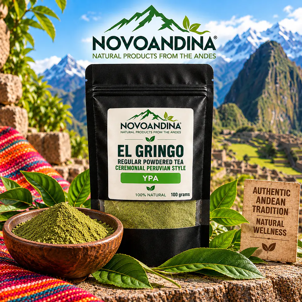 El Gringo. Regular YPA Powdered Herbal Tea. 1