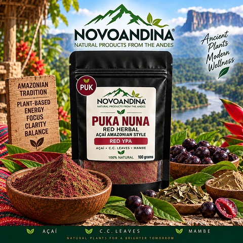 Puka Nuna Red Acai Tea