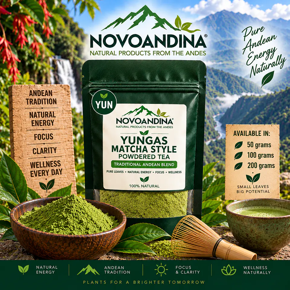 Yungas Matcha Style Powdered Tea 1