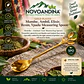 Gold Plated Mambe, Ambil, Elixir, Resin, Ypadu Measuring Spoon - thumbnail 2