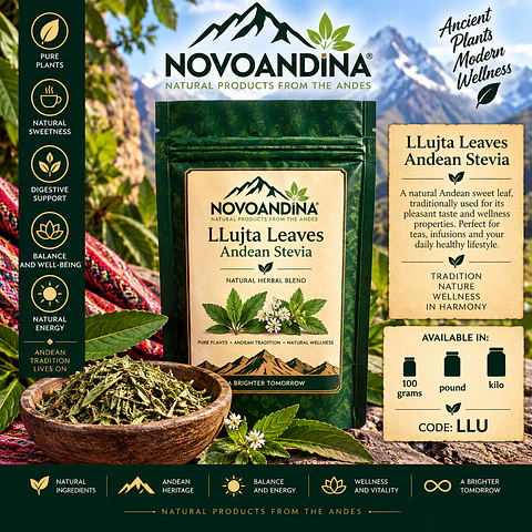 LLujta Leaves, Andean Stevia
