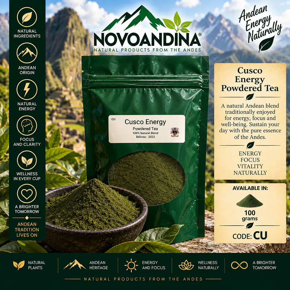 Cusco Energy  Powdered Green Tea 1