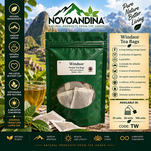 Windsor Bolivia  Tea Bags