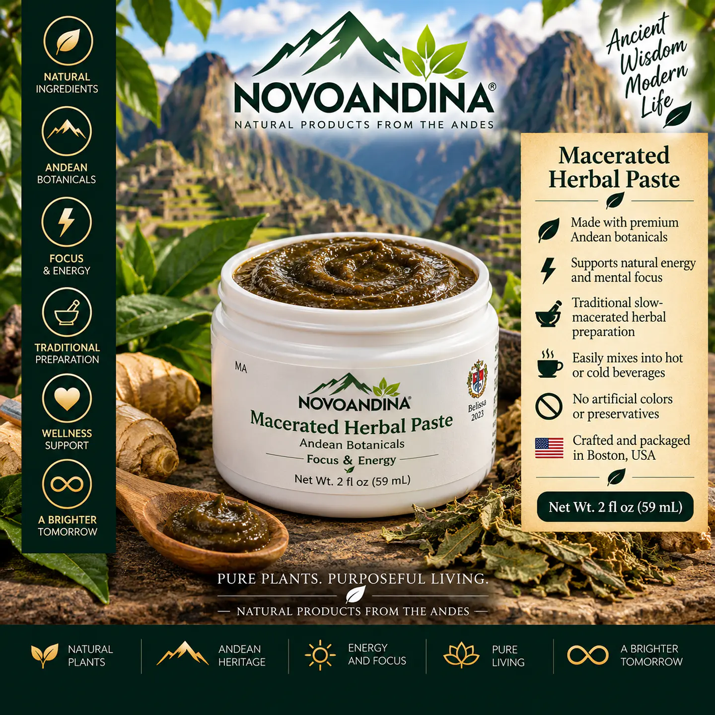 Macerated Herbal Paste 2 oz 1