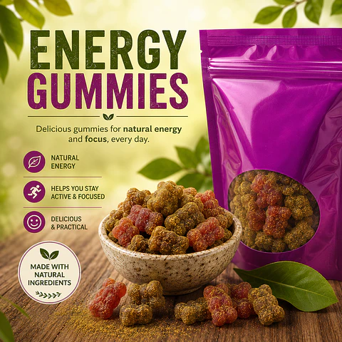 Energy Gummies - Tutti Frutti 150 gr