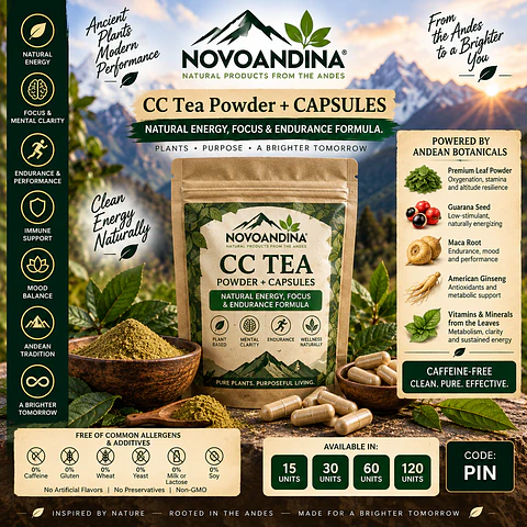 Herbal tea Energy Supplement Caps