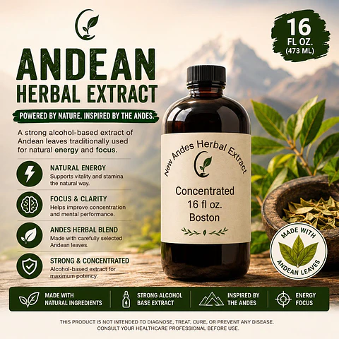 Andean Herbal Extract – Premium Concentrated Botanical Extract (16 fl oz)