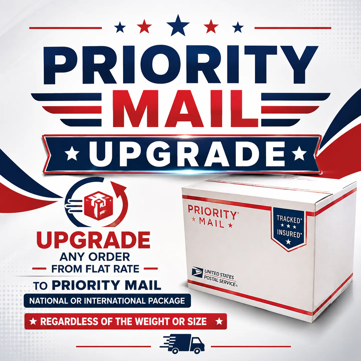 Priority Upgrade USA & International Orders 1