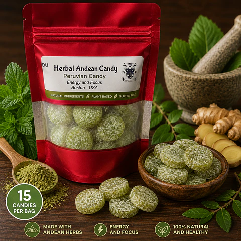 Peru Traditional Energy Greeen Candy