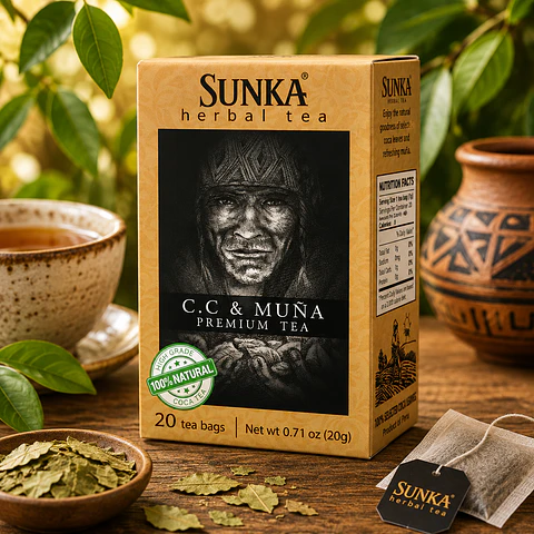 Sunka Mate de CC & Muña 25 tea bags