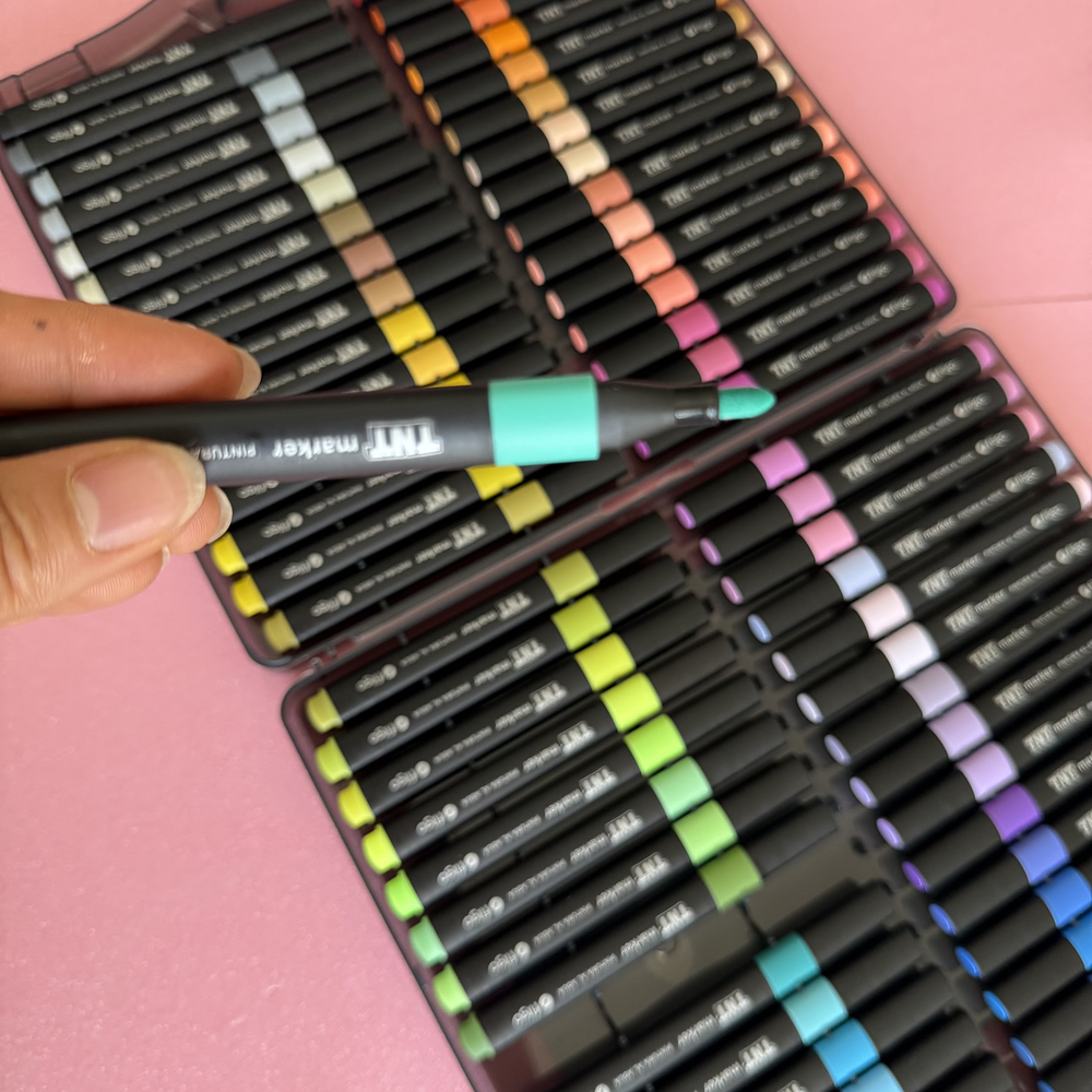 Marcador Acrilico, Pintura al agua, TNT filgo, 60 marcadores