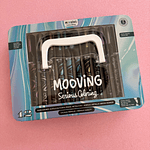 Acrilicos Brush 12 colores metálicos, Mooving.