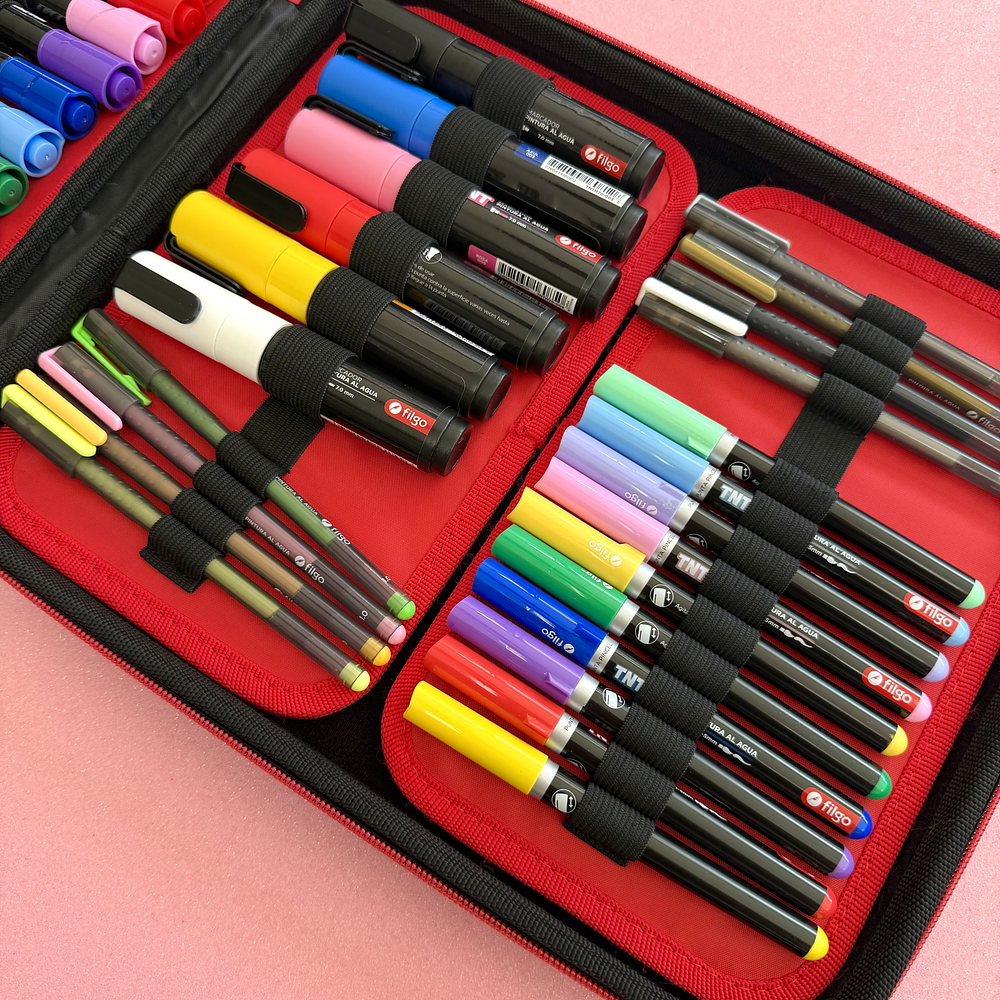 Maleta TNT collection, 48 marcadores acrílicos surtidos. 