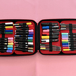 Maleta TNT collection, 48 marcadores acrílicos surtidos. 