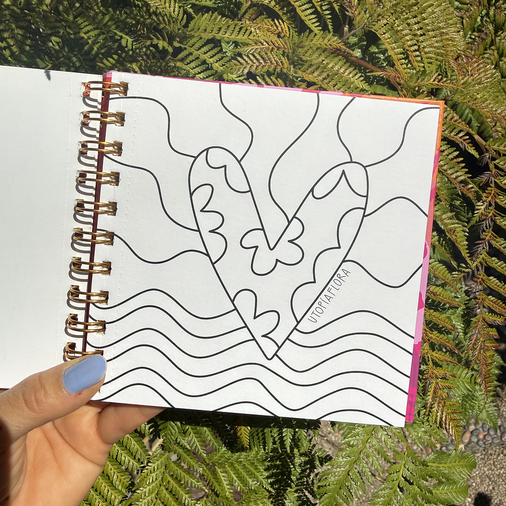 "Fresa" Coloring Book de Flora Droppelmann