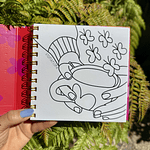 "Fresa" Coloring Book de Flora Droppelmann