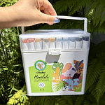 60 marcadores OHUHU, serie HONOLULU tonos básicos.