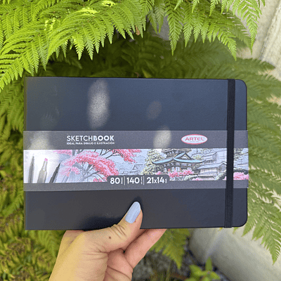 Sketchbook 21x14, Artel.