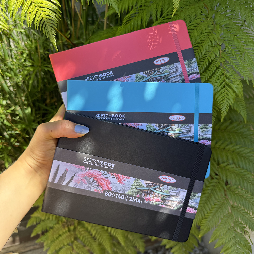 Sketchbook 21x14, Artel.