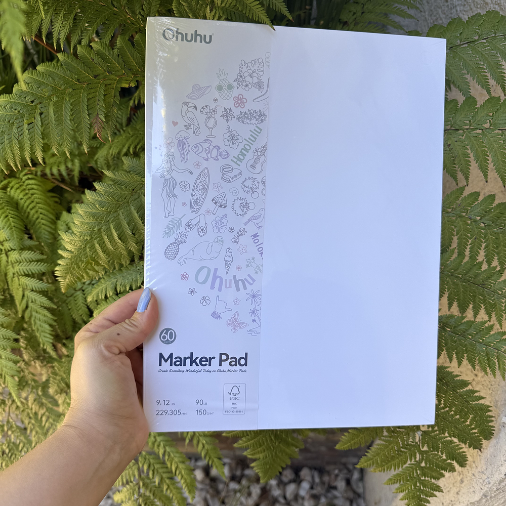 Sketchbook doble cara, a prueba de traspaso, OHUHU.