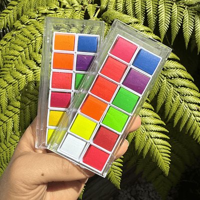 Acuarela Fluor, 12 colores