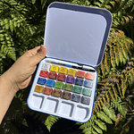 Acuarela Aquafine Daler Rowney 24 pastillas, Travel set